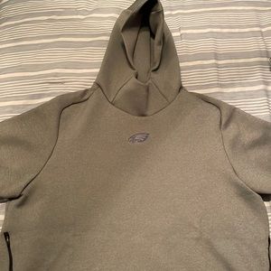 Nike Philadelphia Eagles On Field Apparel short sleeve hoodie